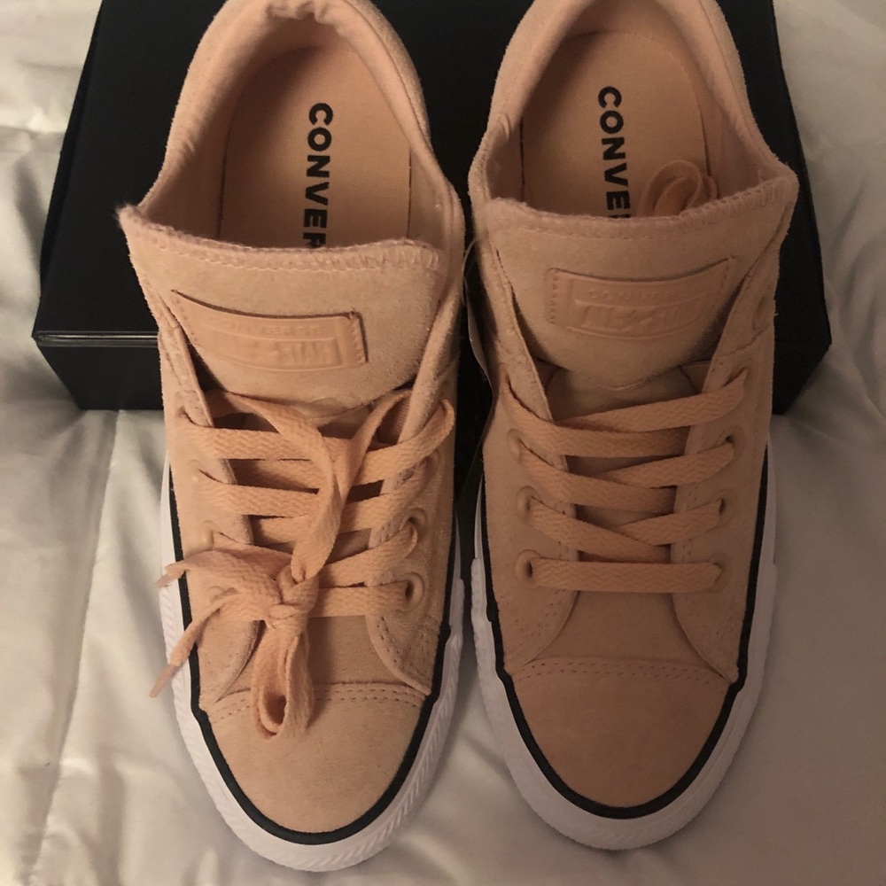Converse CTASM  557979C Suede Dust Pink Size 8 - Picture 3 of 5